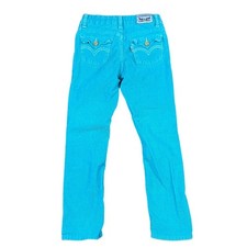 Levi's Corduroy Jeans Aqua Size 6X Adjustable Waist