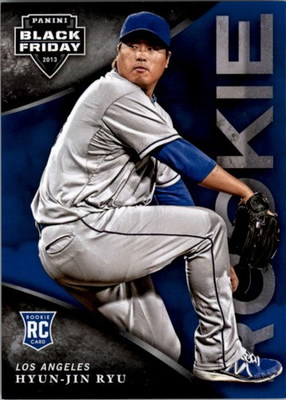 #ad 2013 Panini Black Friday #31 Hyun Jin Ryu $0.99