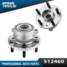 2X Front Rear Wheel Bearing Hub Assembly For 13-19 Ford Police Interceptor 3.7L