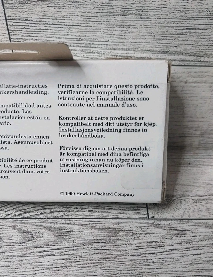 NOS Vintage Hewlett Packard HP C2065A SIMM 4 MB Memory New Sealed - Image 4 of 4