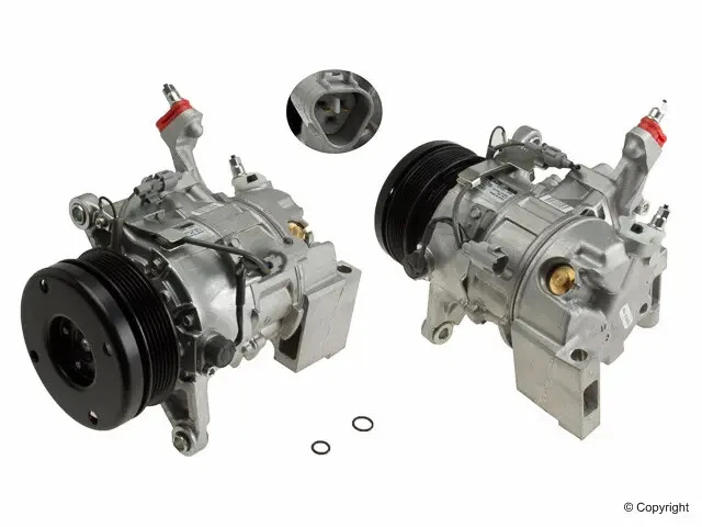 电装 471-1361 压缩机 带离合器 适用于 01-05 雷克萨斯 IS300 — 第 3/3 张图片