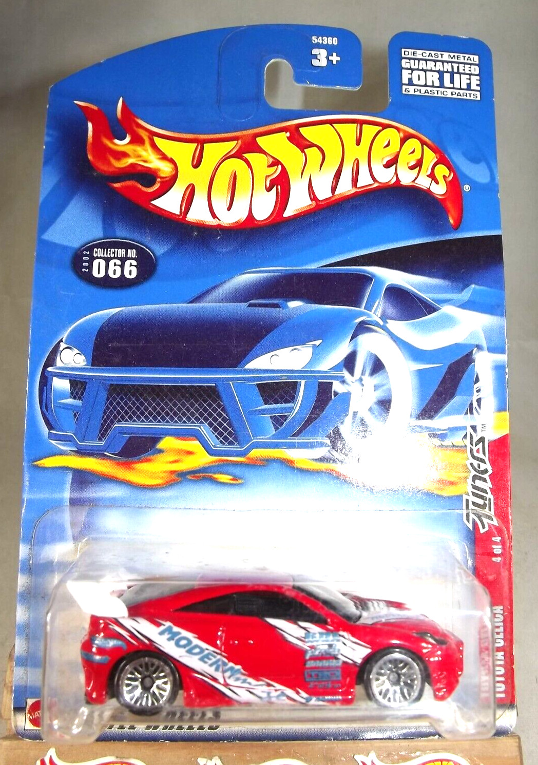 2002 Hot Wheels #66 Tuners Series 4/4 TOYOTA CELICA Red w/Chrome Lace Spokes