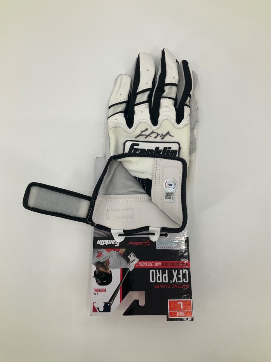 LOGAN O'HOPPE SIGNED FRANKLIN BRAND NEW TEAM ISSUED GLOVES BECKETT