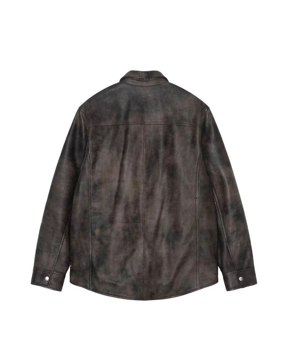 Stussy Leather Overshirt - 1118314 | eBay Stussy Leather Overshirt - 1118314 | eBay