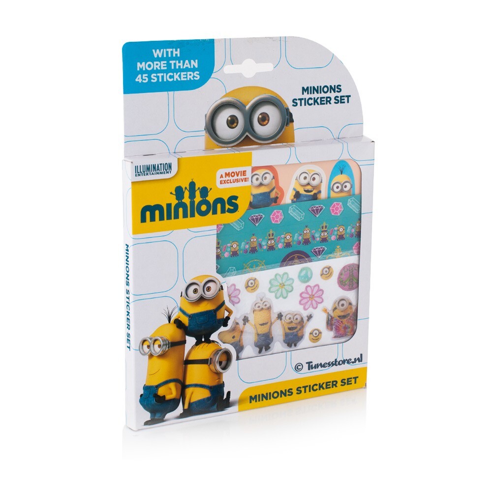 DESPICABLE ME minions STICKER BOX