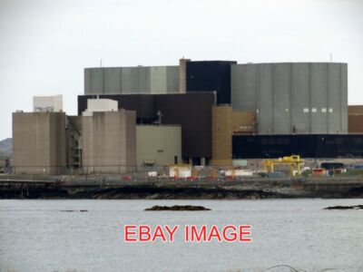 PHOTO  WELSH COAST WYLFA POWER STATION WYLFA HOUSES TWO 490 MW MAGNOX NUCLEAR RE