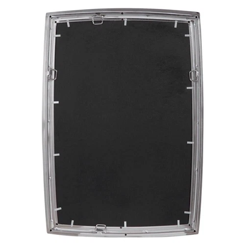 Uttermost Haskill Iron Glass and MDF Wood Mirror in Brushed Nickel - Picture 4 of 8