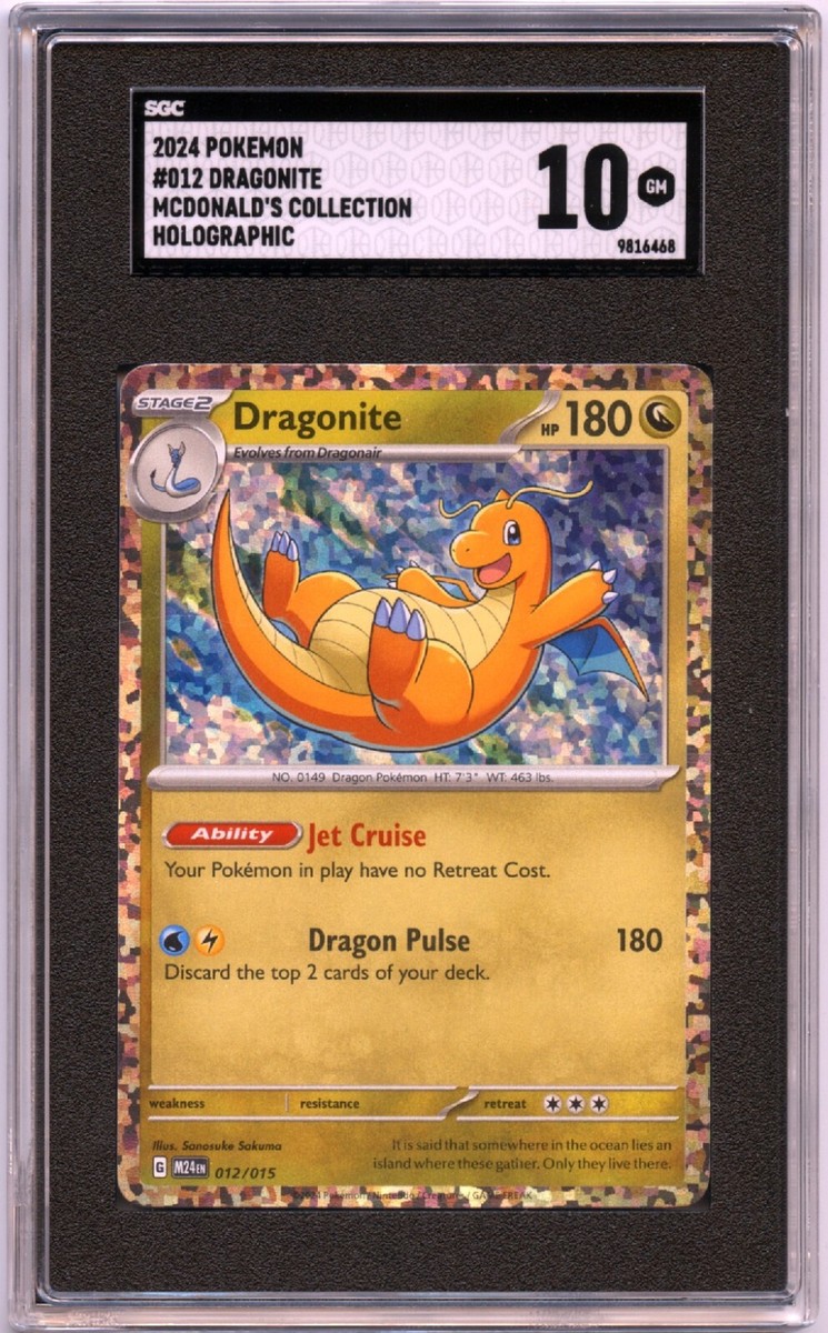 2024 dragonite pokemon card MP】Dark Dragonite No. 149 Holo | Team Rocket Vintage