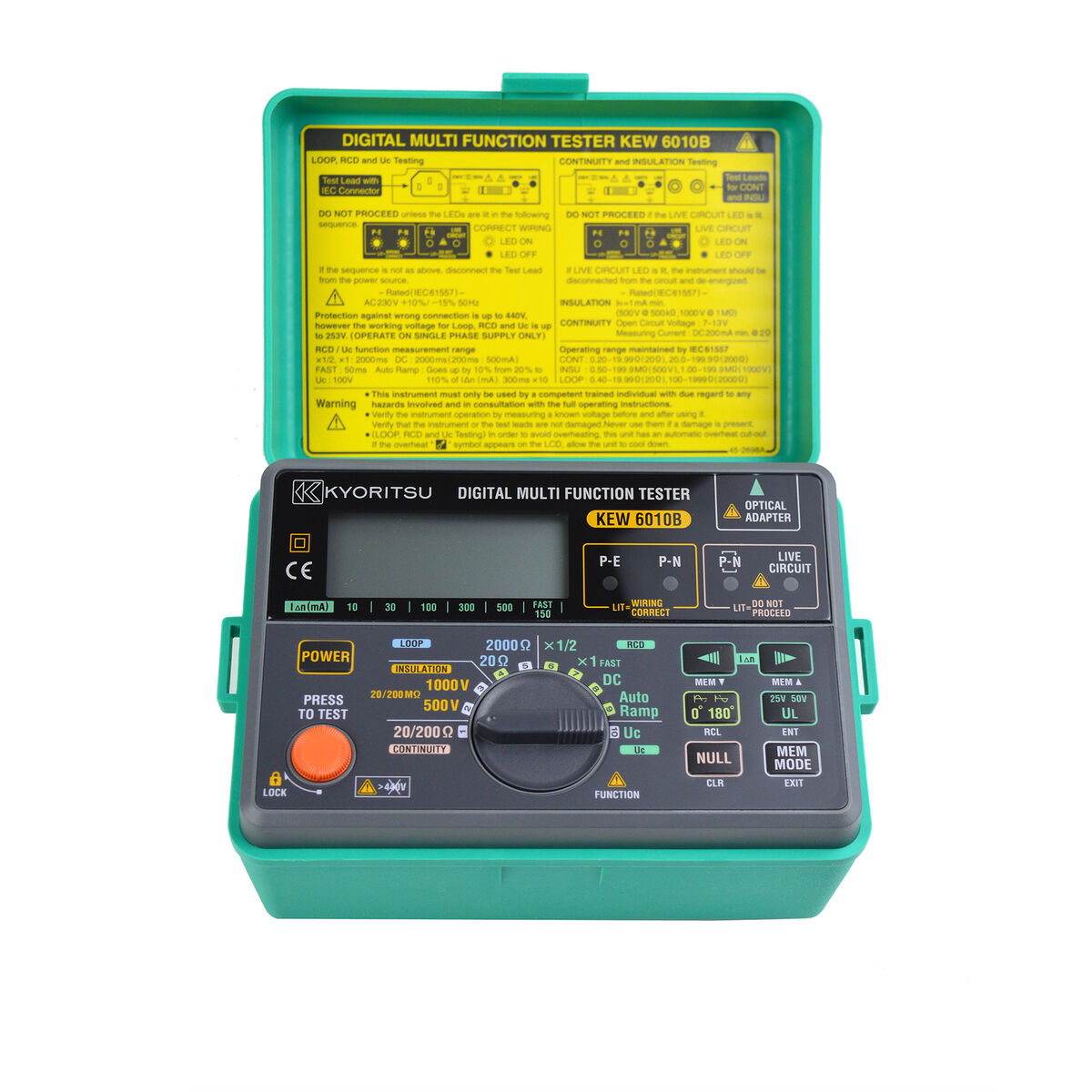 Kyoritsu 6010B Testers Replace 6010A Digital Multi Function Kyoritsu 6010B Testers Replace 6010A Digital Multi Function