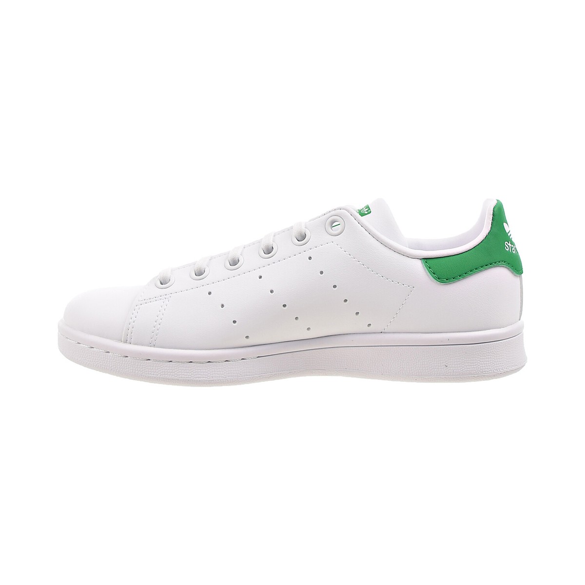 Adidas Stan Smith J Big Kids' Shoes Cloud White-Green FX7519