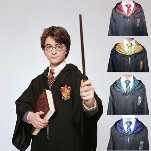 Mantello Harry Potter Sciarpa Cravatta Hogwarts Grifondoro Serpeverde  Carnevale | eBay