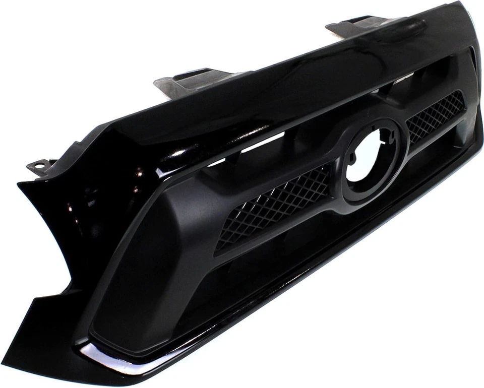 Conjunto de rejilla pintada negra carcasa e inserto para Toyota Tacoma 2012-2015 Foto 3 de 4