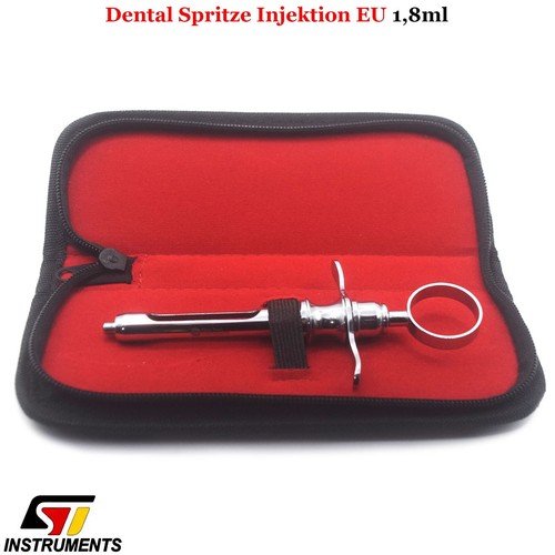 Dental Spritze Injektion EU Zylinderampullenspritze Aspiration 1,8ml - Picture 3 of 3