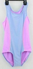 Freestyle Revolution Girl's Body Suit Sleeveless One Piece Purple Size 14
