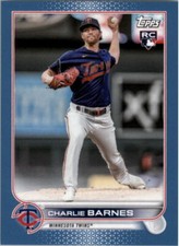 2022 Topps Mini Blue #641 Charlie Barnes 09/10 - NM-MT