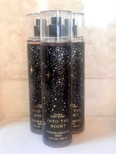 Bath & Body Works Into The Night Fine Fragrance Perfume Spray Mist 8 oz NEW 3X