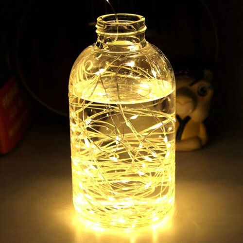 5M LED Lichterkette mit USB Fernbedienung Timer Kupferdraht DIY Dekor 50LEDs - Bild 9 von 13