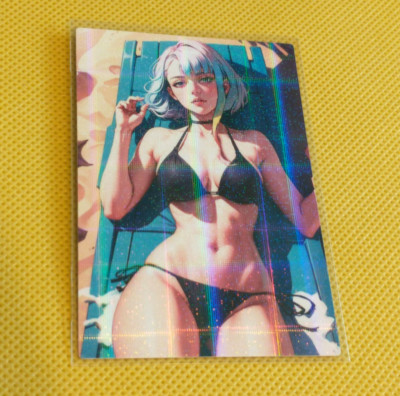 Lucy Kushinada Cyberpunk: Edgerunners ACG Waifu Beauty custom Card