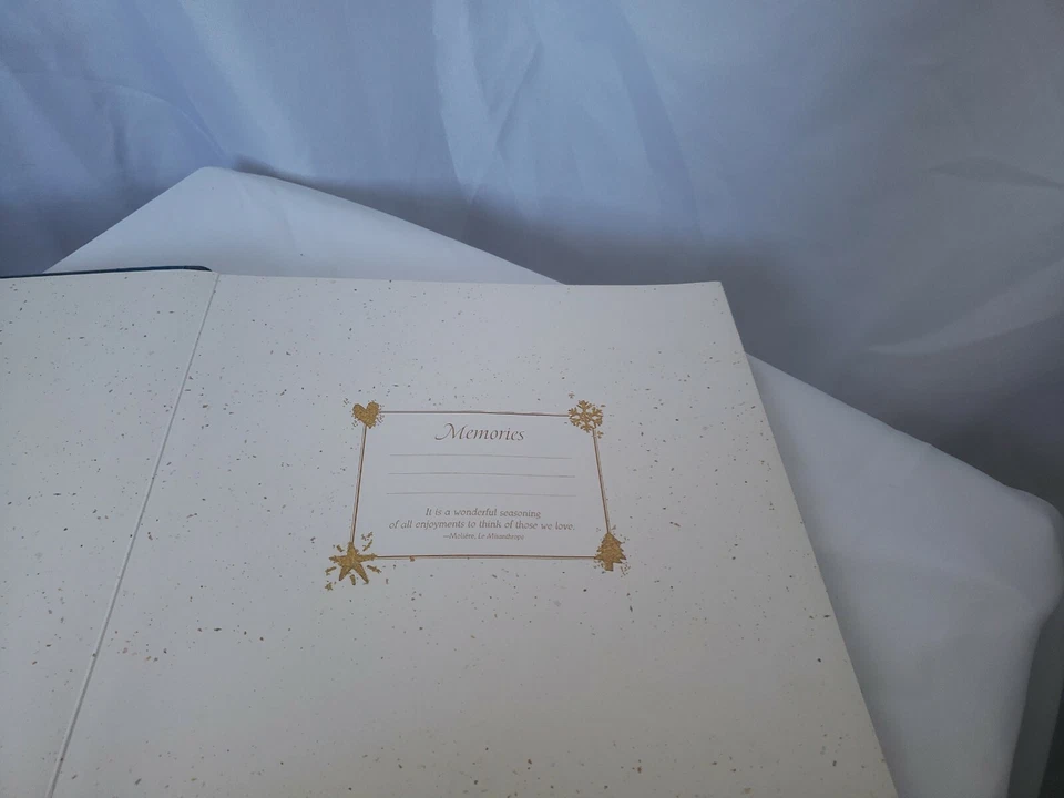 新季照片回忆相册剪贴簿从未使用过圣诞节生日 — 第 4/4 张图片