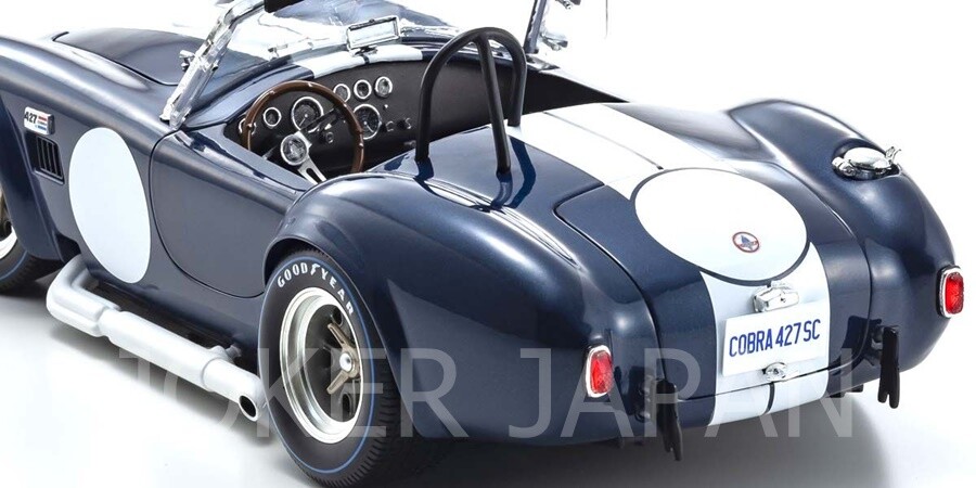 KYOSHO ORIGINAL 1/18scale Shelby Cobra 427 S / C (Dark Blue
