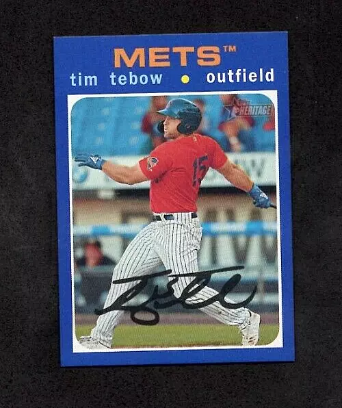 Tim Tebow trading card