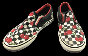 cherry checker old skool