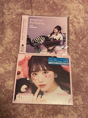 Yui Ogura - Empty Princess Single 2023 First Press Limited Edition A+B Versions