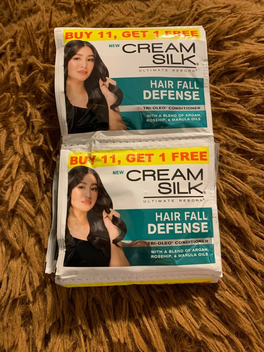 Cream Silk Conditioner Hair Fall Defense. 12 sachets. US