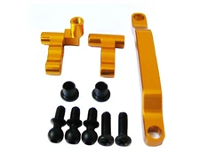 WLtoys 1/18 A959 A969 A979 K929 Rc Car Aluminum DIY Upgrade Parts yellow New