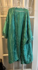 Vintage lingerie Long Robe- Brand- Delicates With Lace Detailing