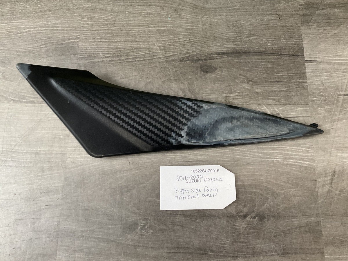 2011 - 2022 SUZUKI GSXR 600 RIGHT SIDE FAIRING TRIM SEAT PANEL E45