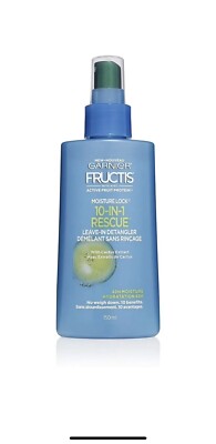 Garnier Fructis Moisture Lock 10 in 1 Rescue Leave In Spray 48H MOISTURE, 5 oz