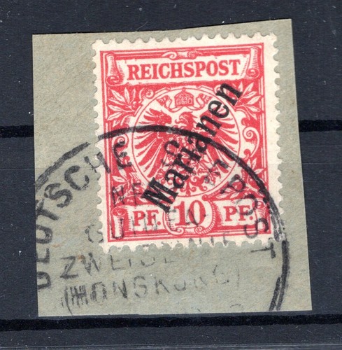 Mariana Islands 3IIb Colore + Sea Post Timbrato Luxury Letter Piece BPP (CA5425