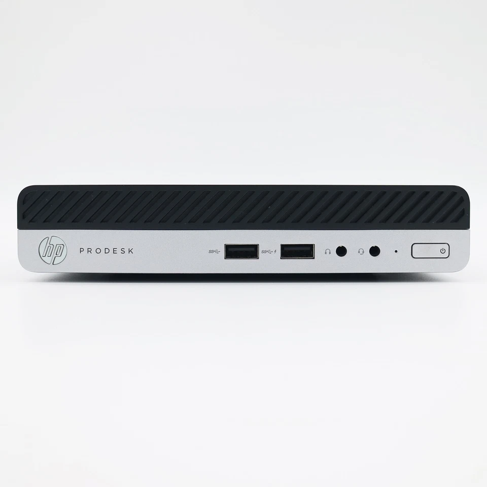 HP ProDesk 400 G3 Mini PC Win10Pro Intel i3-7100T 3.4GHz WiFi-AC 8GB 512GB-SSD - Image 2 of 4