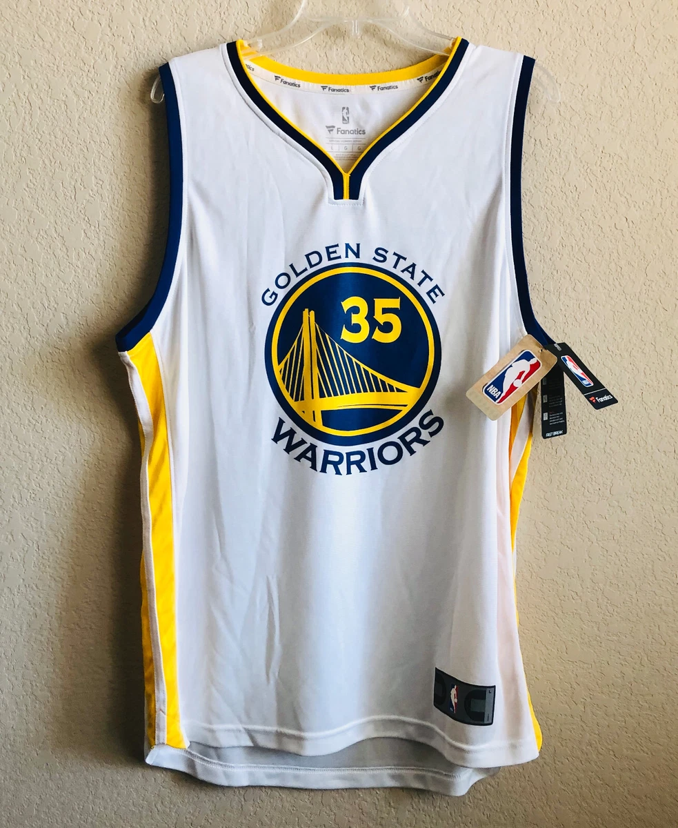 NBA Kevin Durant Fanatics Fast Break Home Jersey Golden State