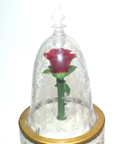 Disney Beauty and The Beast Jewlery Box Music Box Enchanted Rose Opens Up Music - Picture 16 of 24