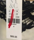 Ladies NY & Company (New) Beautiful Strapless Wide Leg One Piece Black Size 4 — photo 4