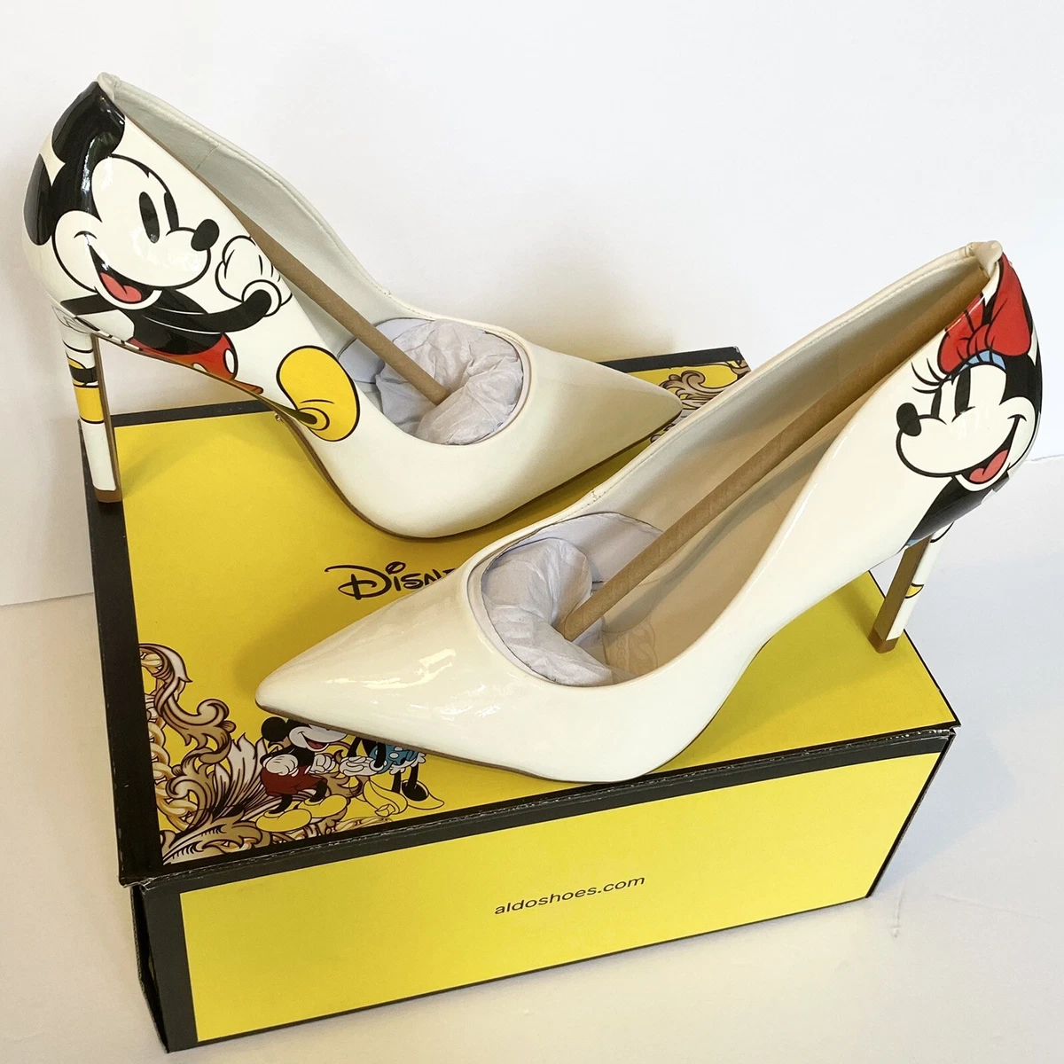 Disney Aldo stessy Mickey Minnie pumps sold out | Disney heels, Shoes women  heels, Nice shoes