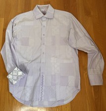 Robert Graham Dress Shirt M Shirt Flip Cuff Long Sleeve