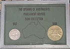 1927 - 1988 The Opening of Australia's Parliament house  coin set