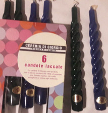 Candele Bolsius Affusolate - Blu Scuro, 9 Pezzi, 13 Ore, Cera Vegana, Non Profumate - Foto 9