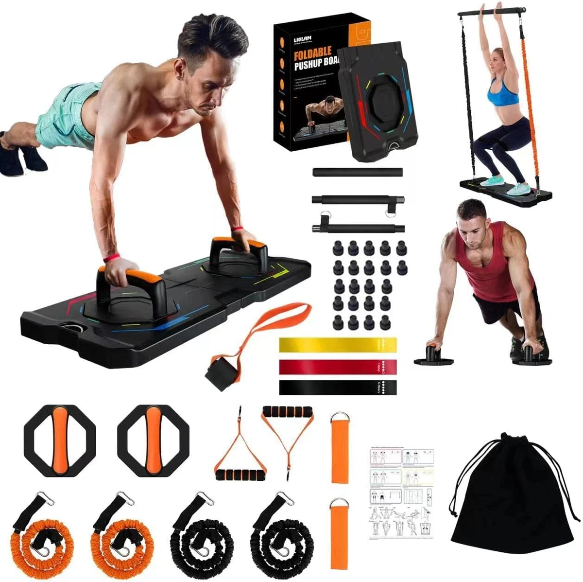 Push shop ups machine