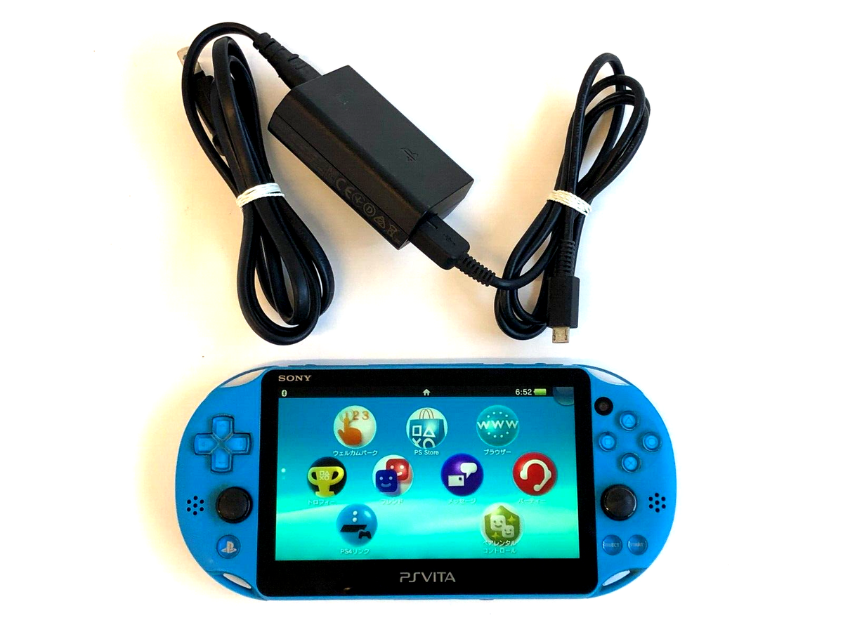 PlayStation Vita Wi-Fiモデル アクア・ブルー PCH-2000 PSV