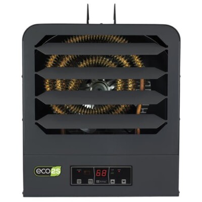 5000W 240V Heavy Duty Digital Forced Air Electric Garage Heater Ceiling  Warmer | eBay