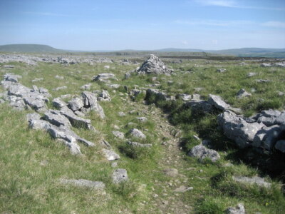 Photo 6x4 Above Moughton Scars Horton in Ribblesdale A flat plateau cramm c2009