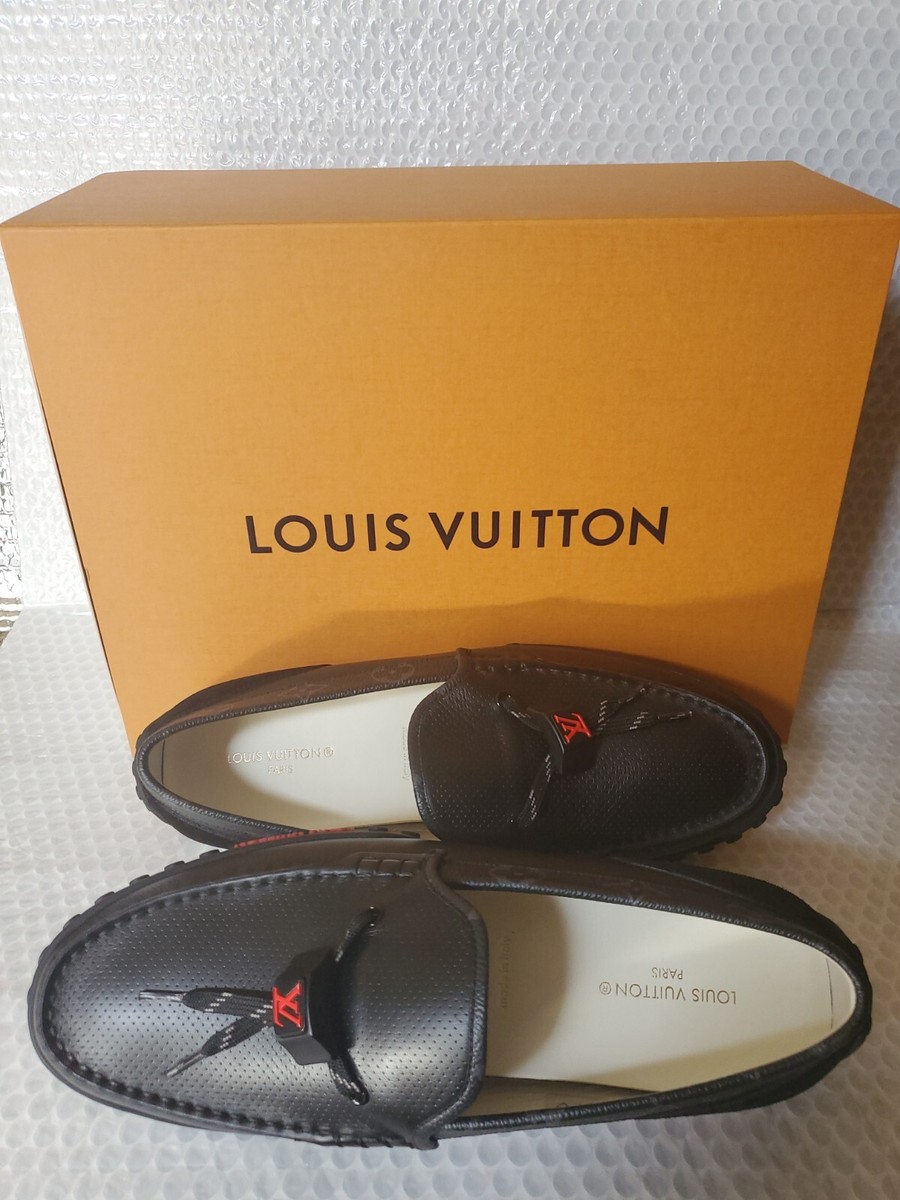 Louis-vuitton Racer Moccasins M 8 ND 0291 US Size 8 Read