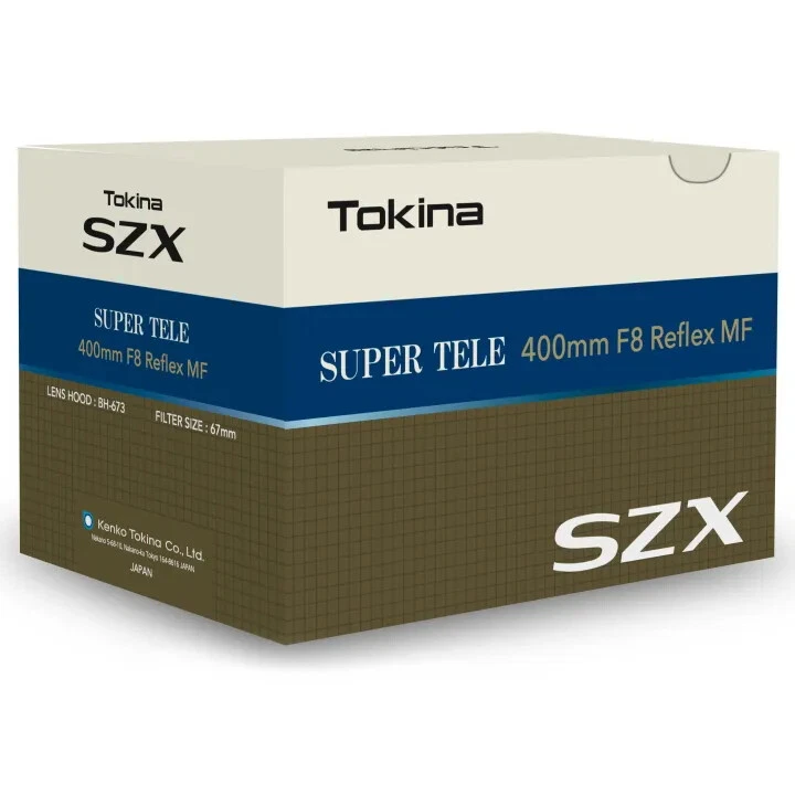 Tokina SZX Super Tele 400mm f8 Reflex MF Compact Lightweight Camera Lens - Image 2 of 4