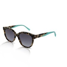 Image of Joules Sunglasses Women's Honeysuckle JS7081 35 Gloss Snow Leopard/Grey