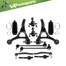 Front Lower control arm tie rod end ball joint sway bar For 2003-2014 Volvo XC90