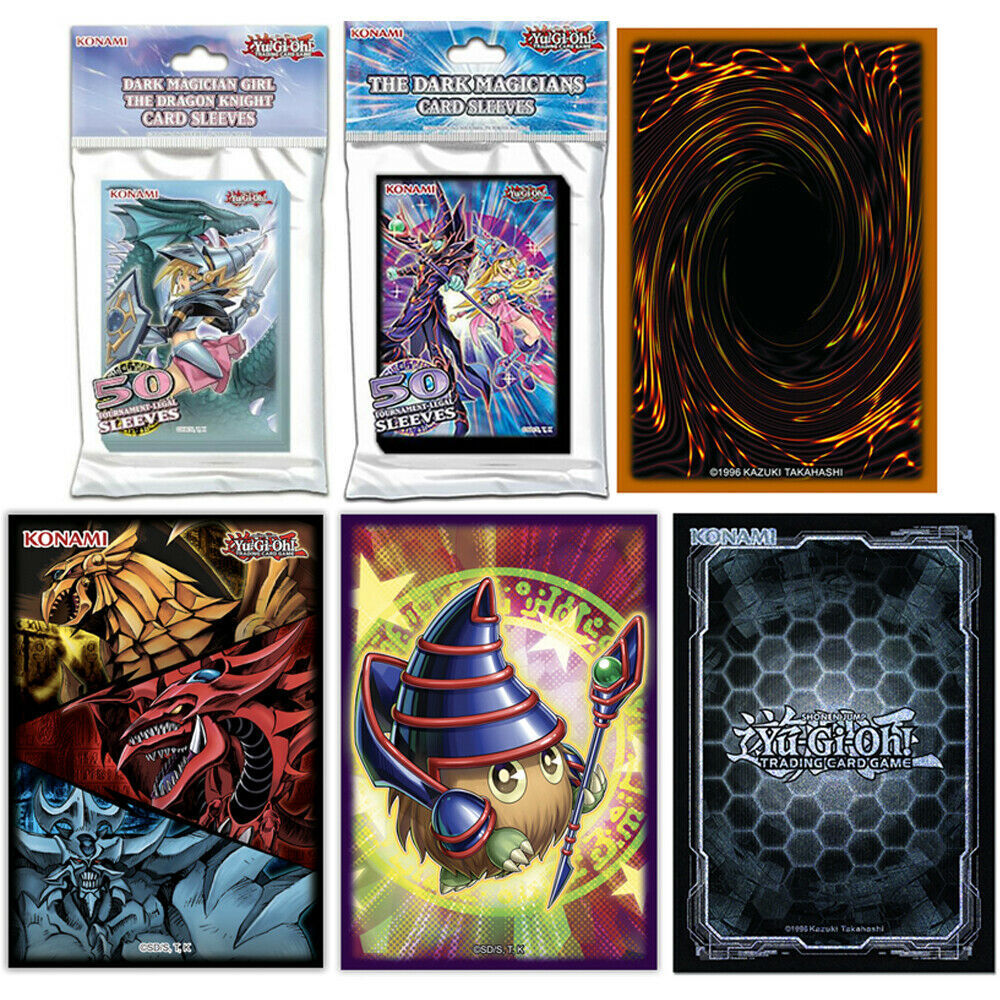 YUGIOH! TRADING CARD SLEEVES (50 PACK) | JAPANESE SMALL SIZE YUGIOH! TRADING CARD SLEEVES (50 PACK) | JAPANESE SMALL SIZE